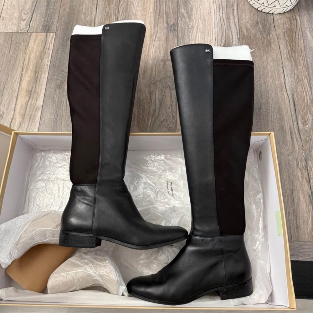 Michael Kors Black Over the Knee Boots